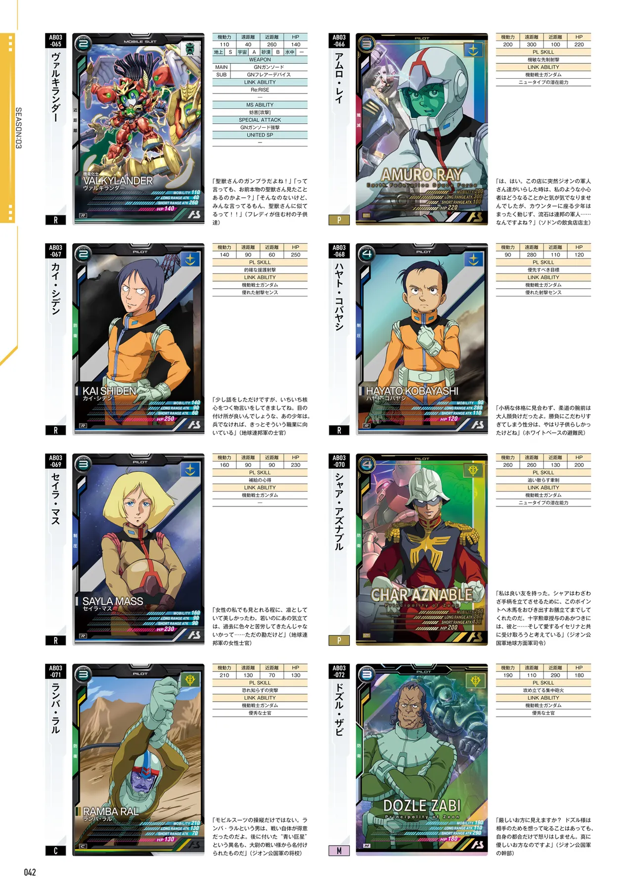 Mobile Suit Gundam Arsenal Base - Official Card Book Vol. 1 - Image 43