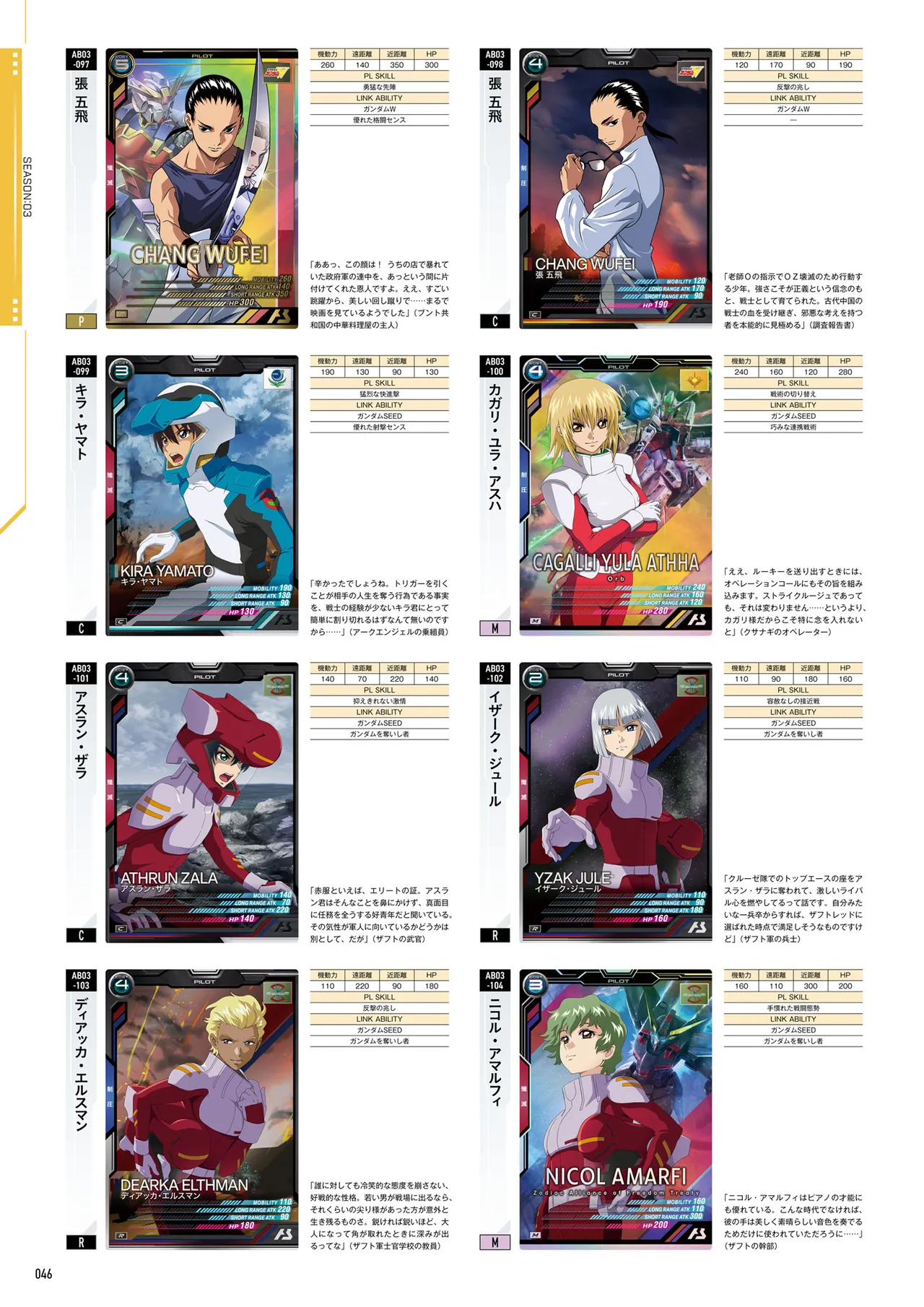 Mobile Suit Gundam Arsenal Base - Official Card Book Vol. 1 - Image 47