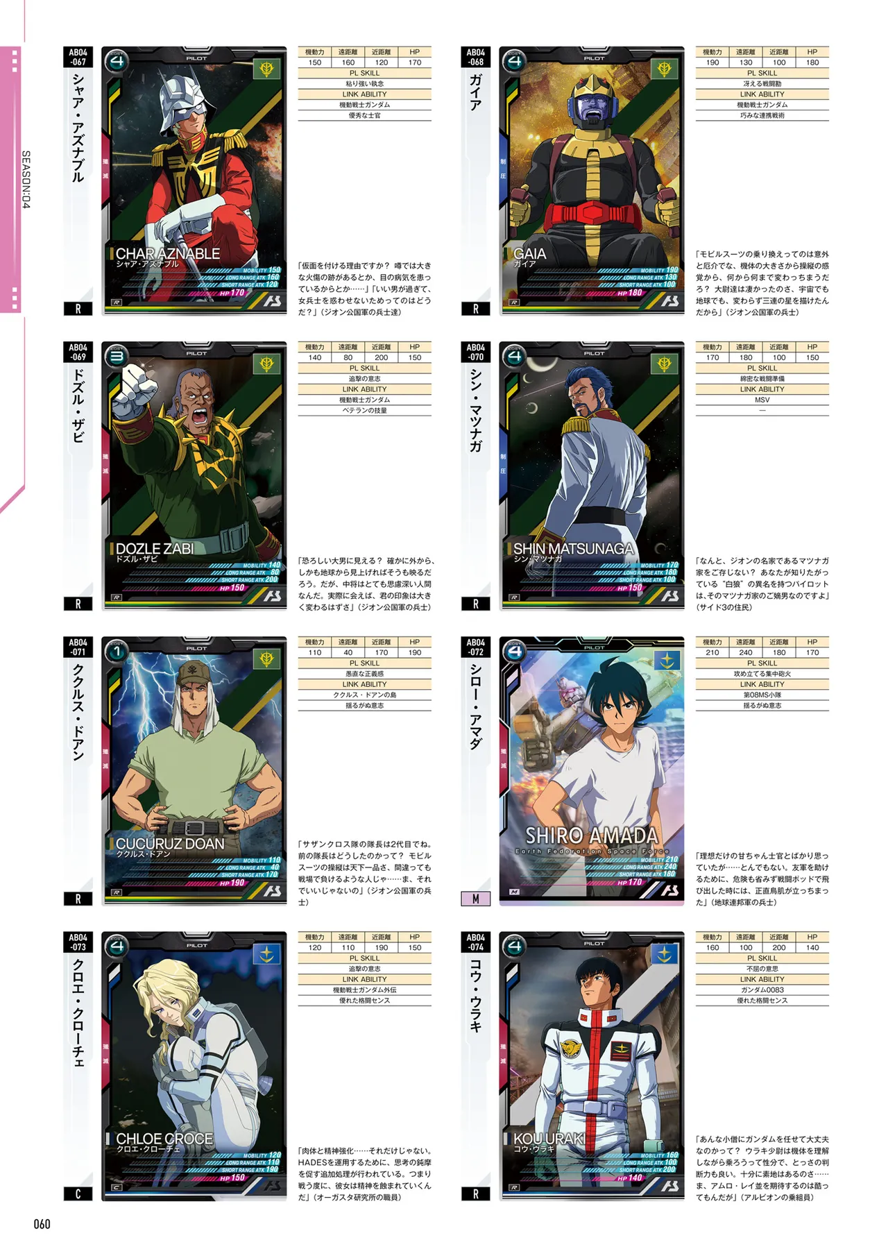 Mobile Suit Gundam Arsenal Base - Official Card Book Vol. 1 - Image 61