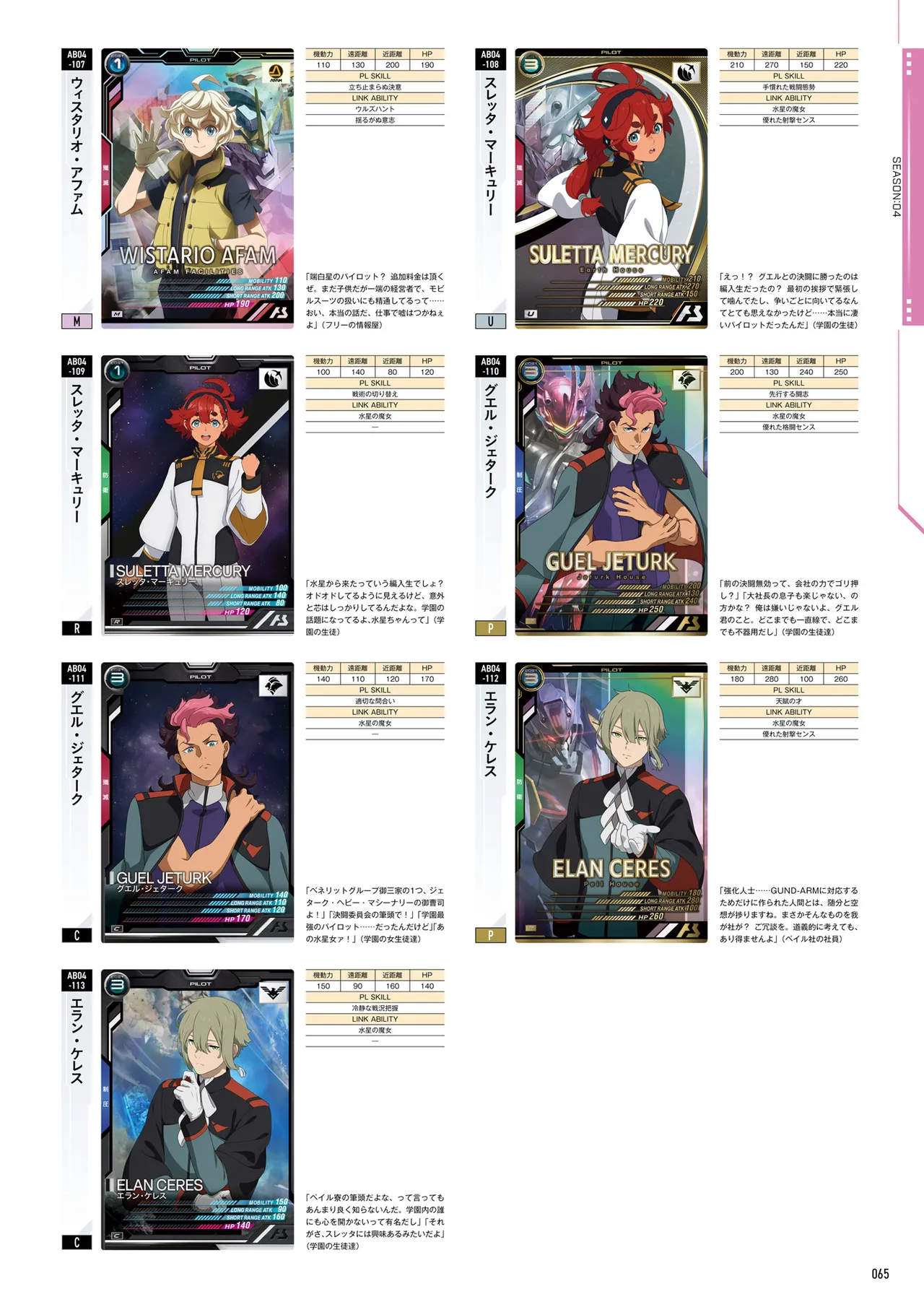 Mobile Suit Gundam Arsenal Base - Official Card Book Vol. 1 - Image 66