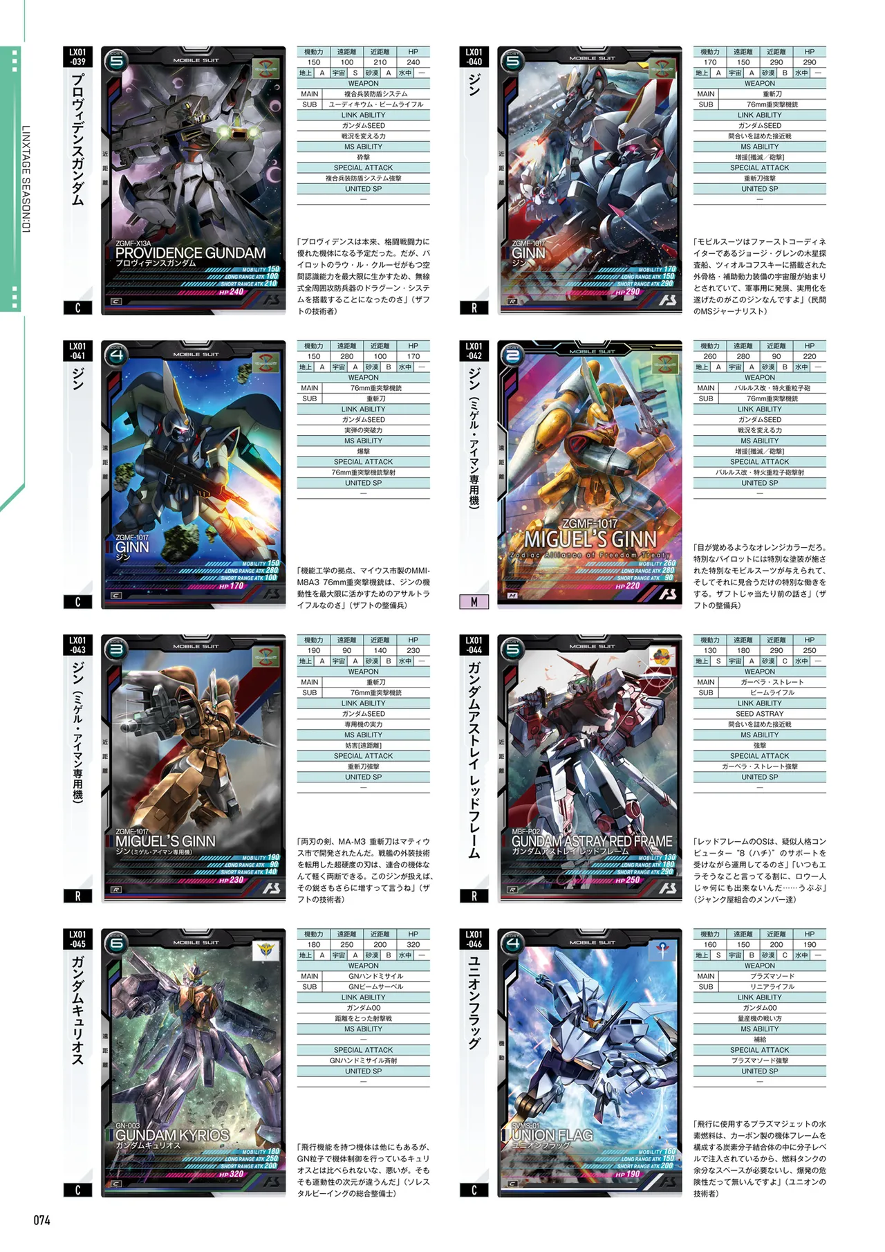 Mobile Suit Gundam Arsenal Base - Official Card Book Vol. 1 - Image 75