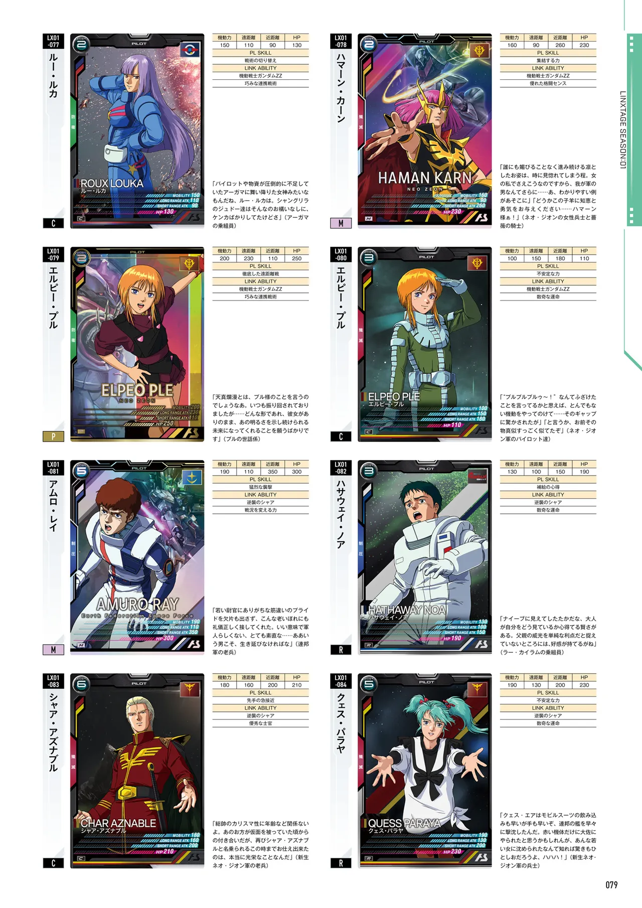 Mobile Suit Gundam Arsenal Base - Official Card Book Vol. 1 - Image 80