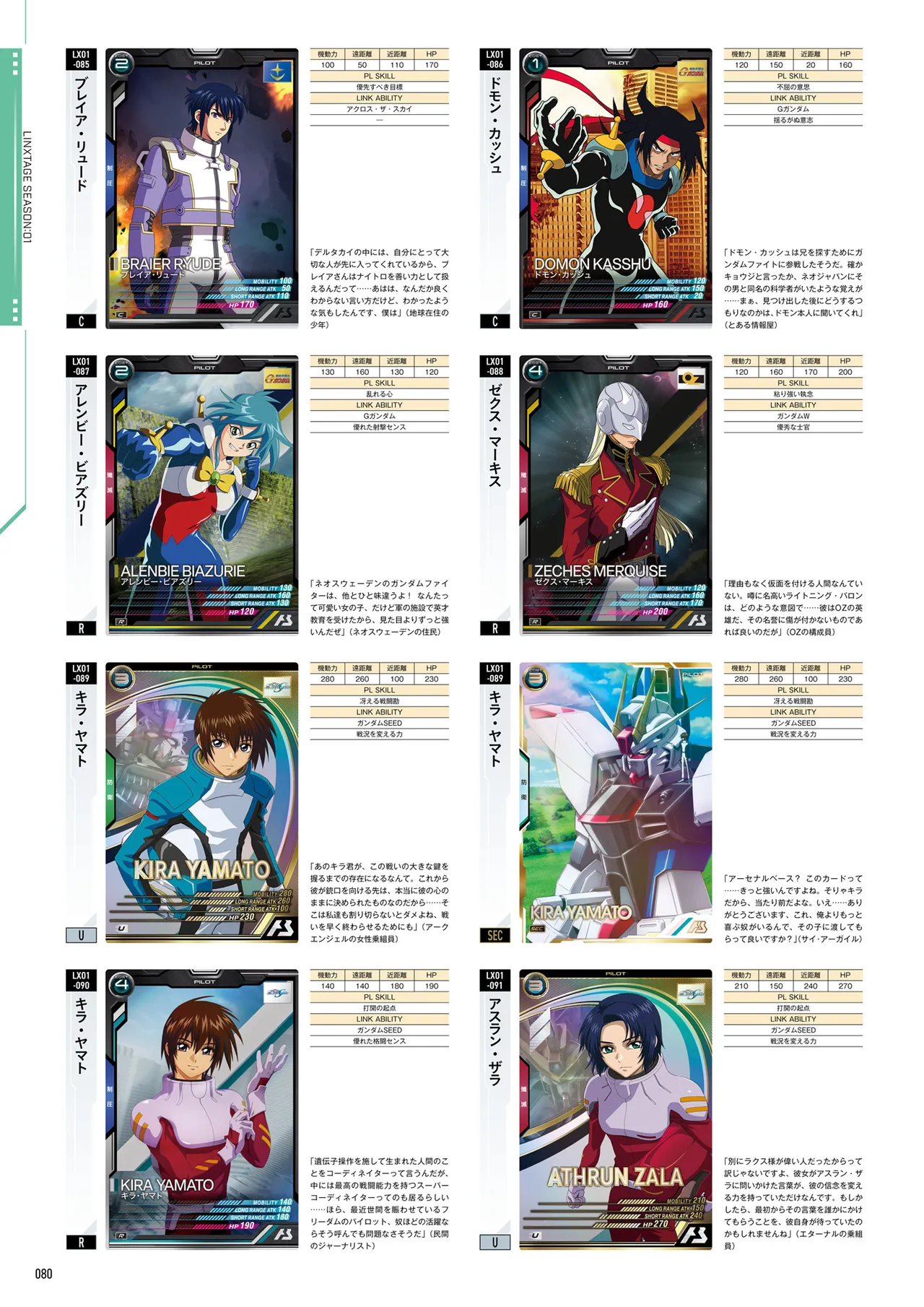 Mobile Suit Gundam Arsenal Base - Official Card Book Vol. 1 - Image 81