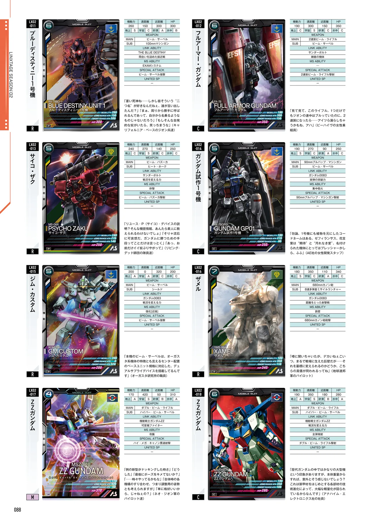 Mobile Suit Gundam Arsenal Base - Official Card Book Vol. 1 - Image 89