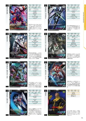 Mobile Suit Gundam Arsenal Base - Official Card Book Vol. 1 - Page 114
