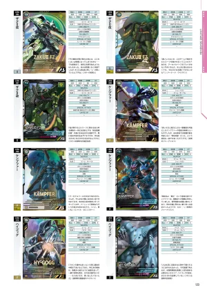 Mobile Suit Gundam Arsenal Base - Official Card Book Vol. 1 - Page 124