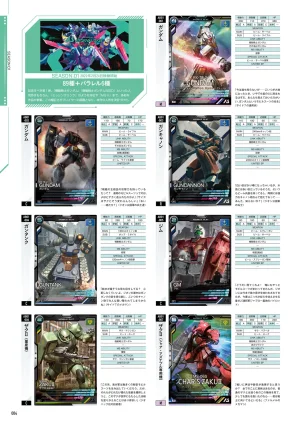 Mobile Suit Gundam Arsenal Base - Official Card Book Vol. 1 - Page 5