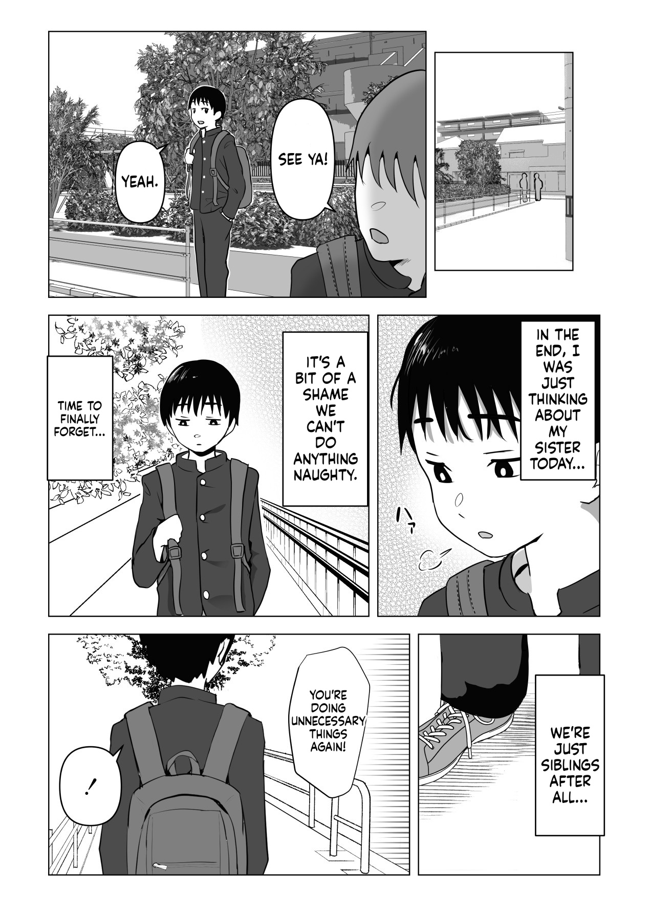 Mochichimaru Natural Sex The Daily Life of an Older Sister and Younger Brother - Image 34