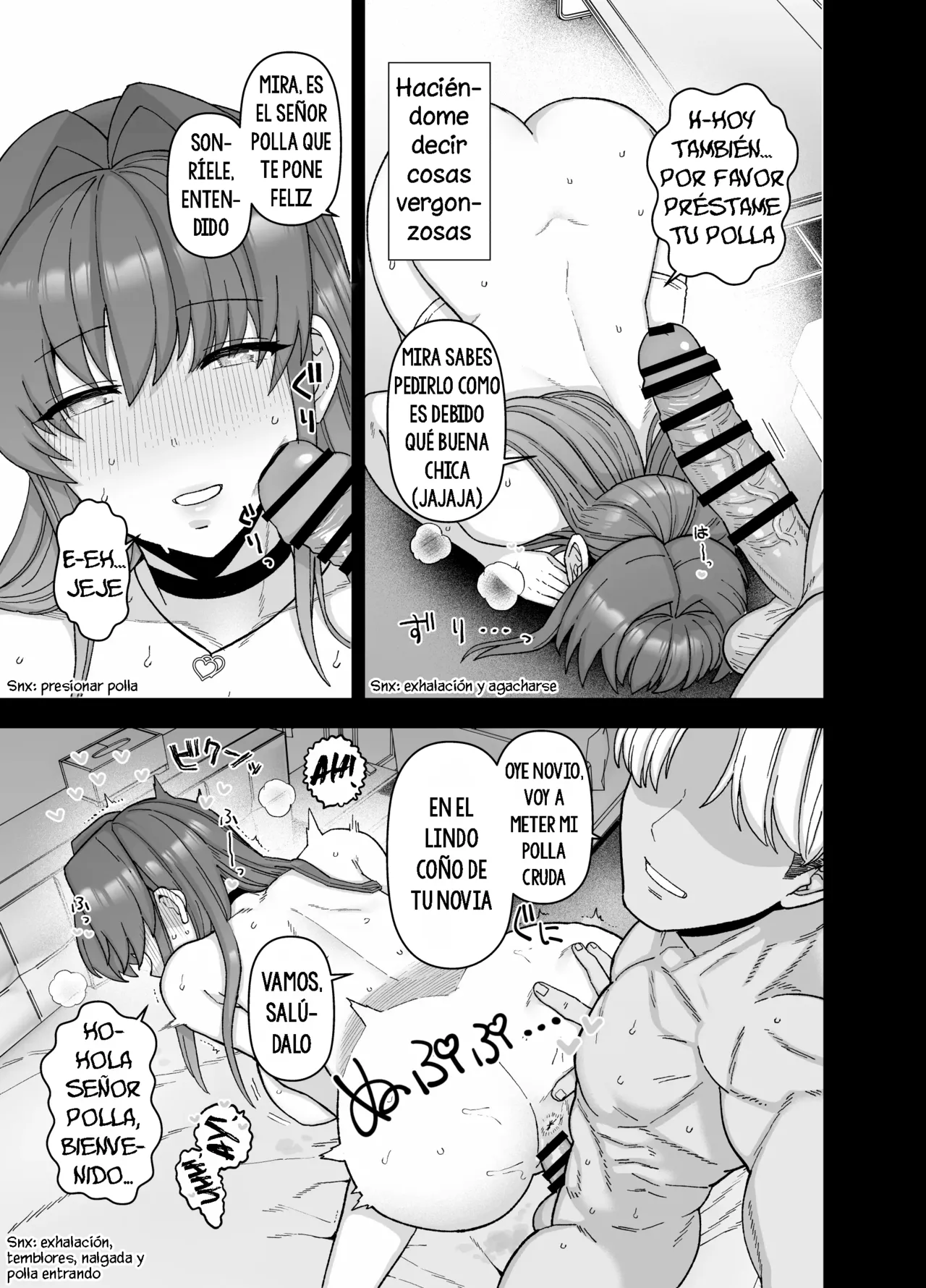 Mochinchi Mo Netorase Trial Boku no Tame ni Neru KanojoPrueba Netorase Mi Novia Se Acuesta Con Otro Por Mí Spanish La Legión Fantasma Digital - Image 38