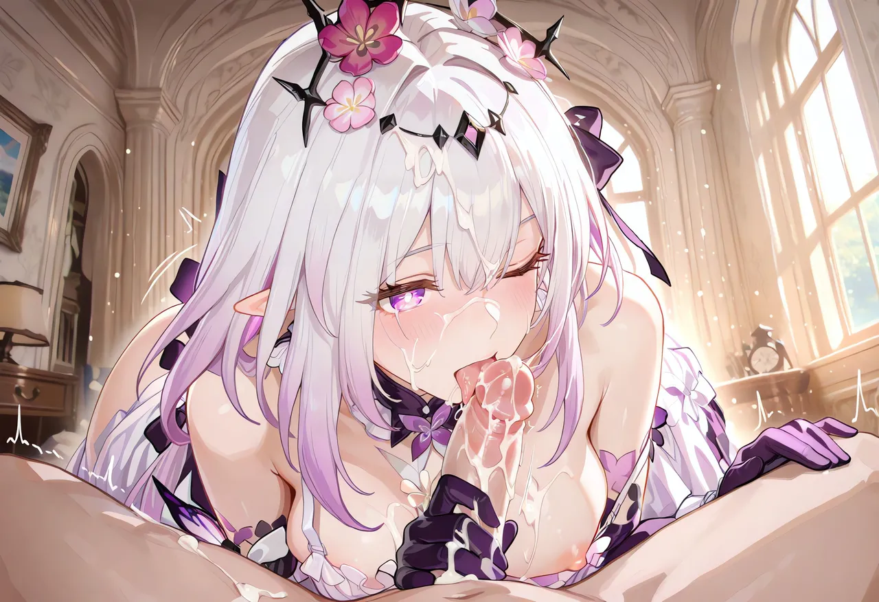 MoekoAI Castorice Blowjob - Image 2