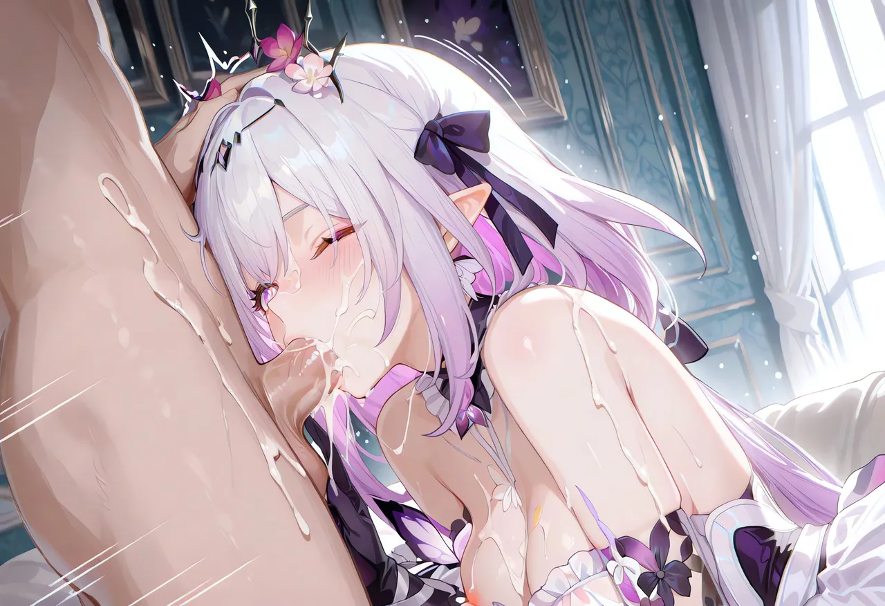 MoekoAI Castorice Blowjob - Image 43