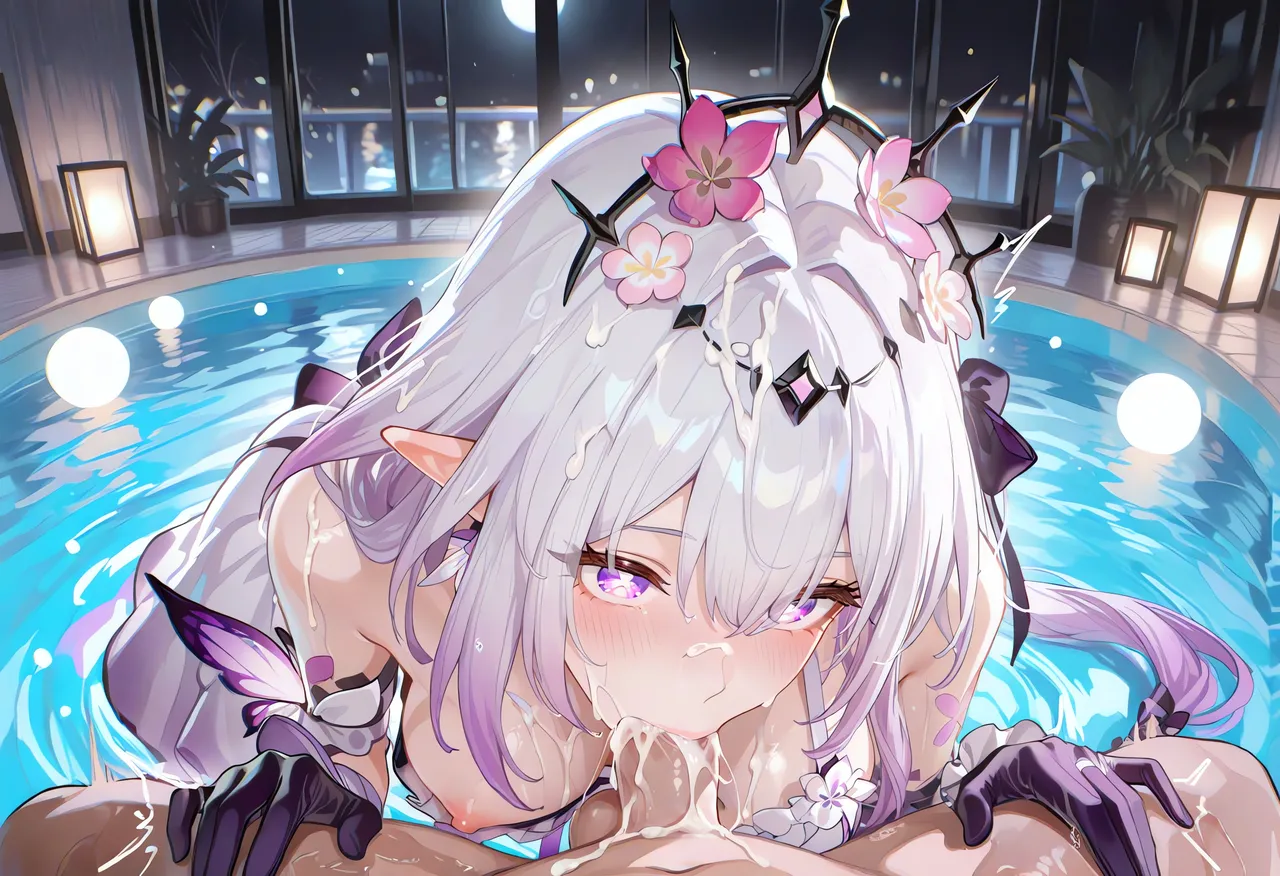 MoekoAI Castorice Blowjob - Image 48