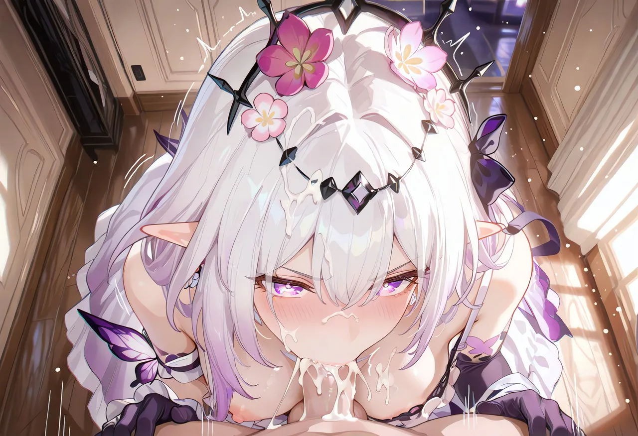 MoekoAI Castorice Blowjob - Image 8