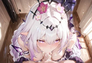 MoekoAI Castorice Blowjob - Page 8