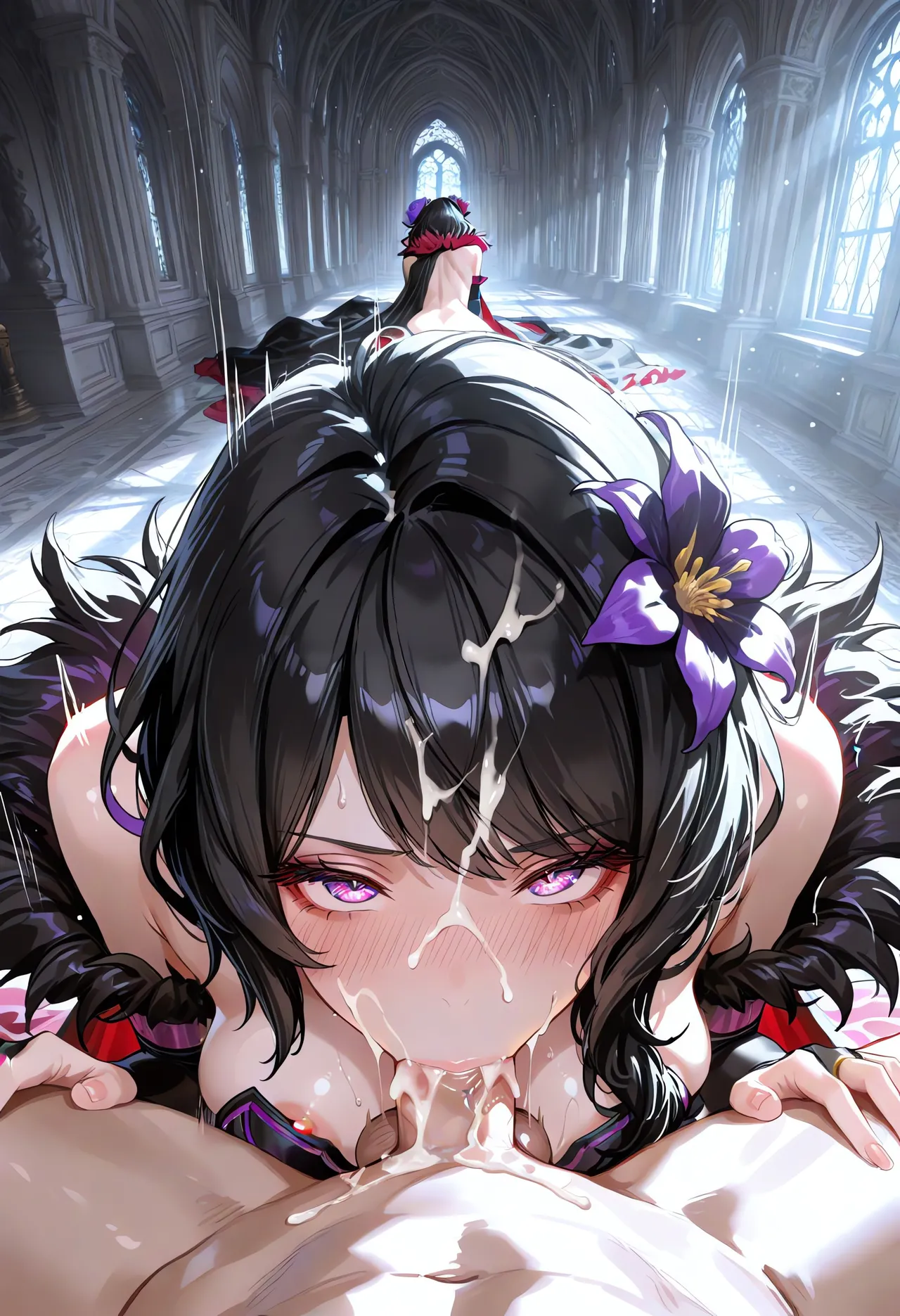 MoekoAI Elsa Granhilte Blowjob - Image 8