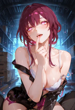 MoekoAI Kafka Bubble tea challenge and poses - Page 6