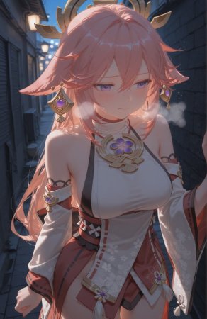 MOKA Yae Miko - Genshin Impact Patreon