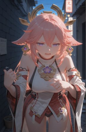 MOKA Yae Miko - Genshin Impact Patreon - Page 10