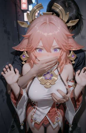 MOKA Yae Miko - Genshin Impact Patreon - Page 11