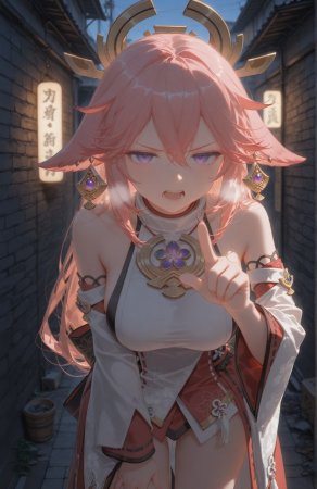 MOKA Yae Miko - Genshin Impact Patreon - Page 9