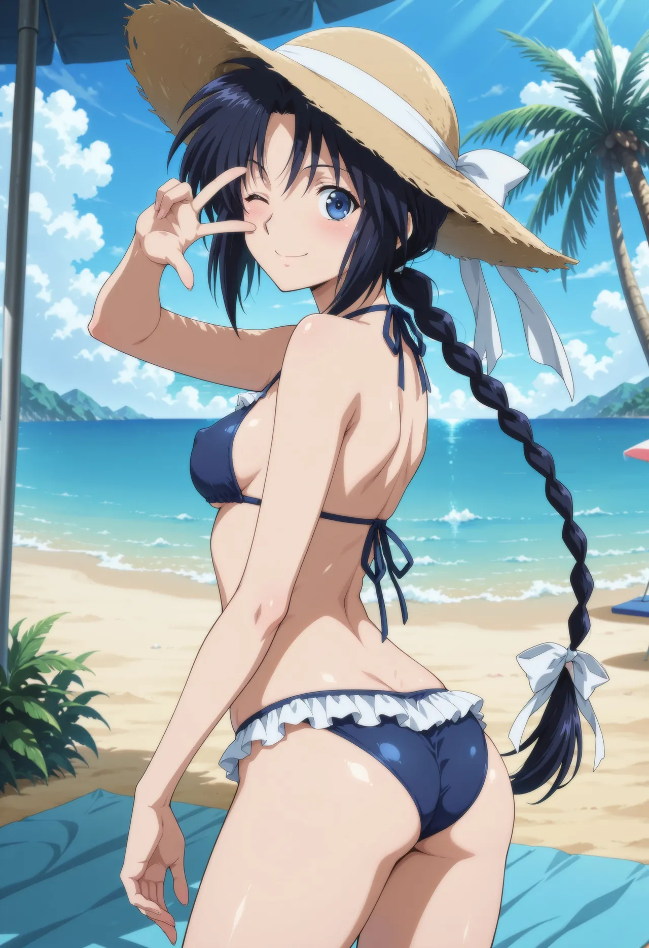 Moke Ptreon Gold Plan Makimachi Misao Beach Sex Rurouni Kenshin 巻町 操 ビーチセックス るろうに剣心 297Pics Patreon - Image 10