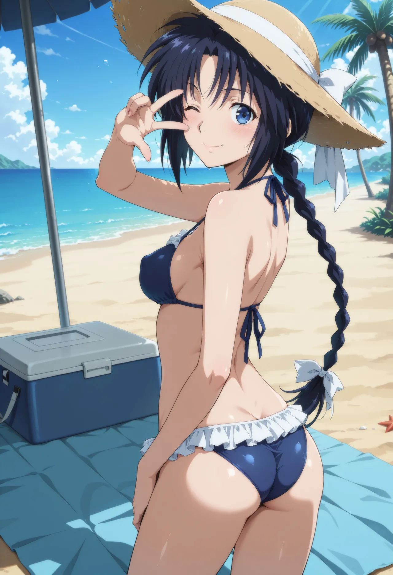 Moke Ptreon Gold Plan Makimachi Misao Beach Sex Rurouni Kenshin 巻町 操 ビーチセックス るろうに剣心 297Pics Patreon - Image 11