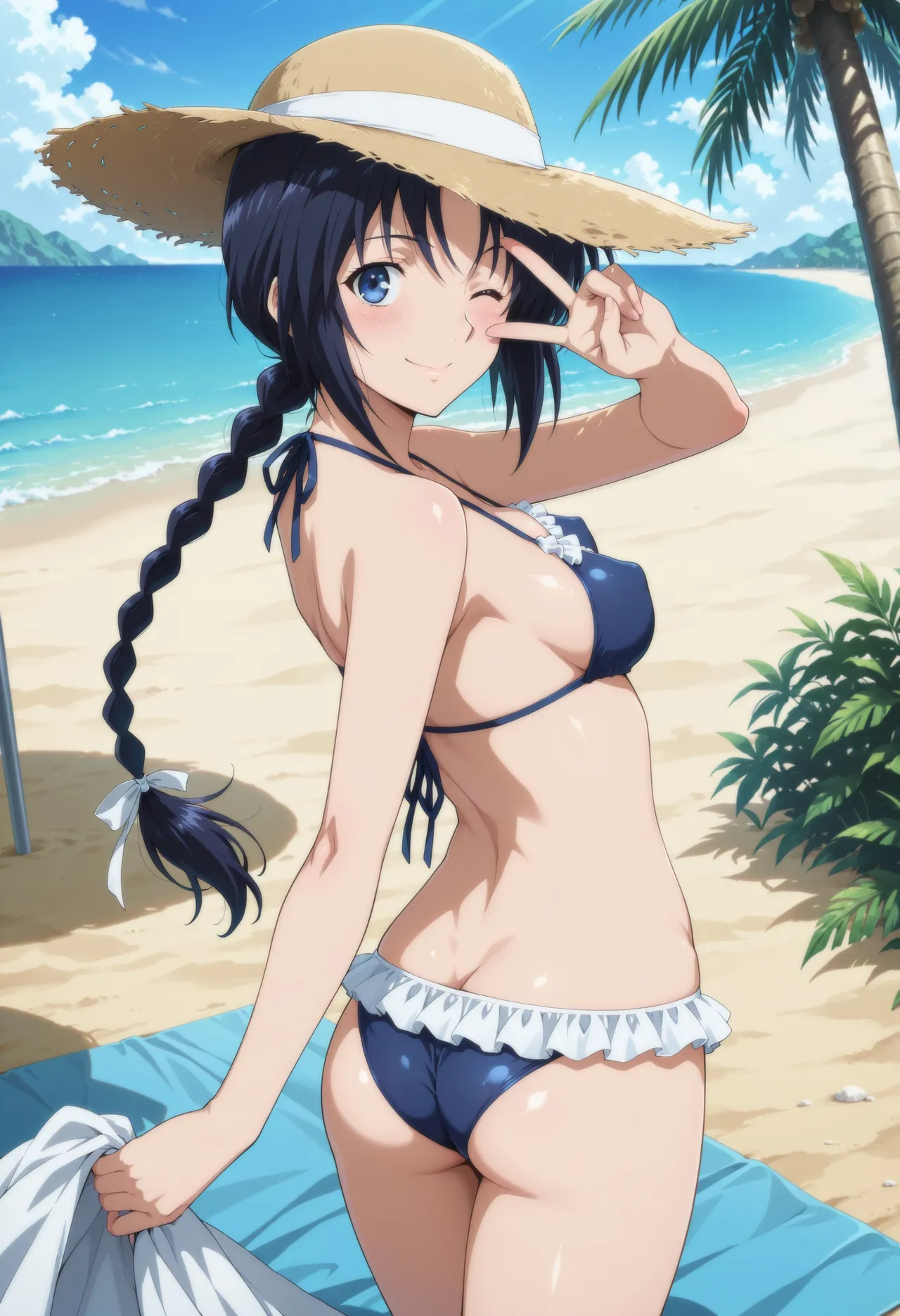 Moke Ptreon Gold Plan Makimachi Misao Beach Sex Rurouni Kenshin 巻町 操 ビーチセックス るろうに剣心 297Pics Patreon - Image 12