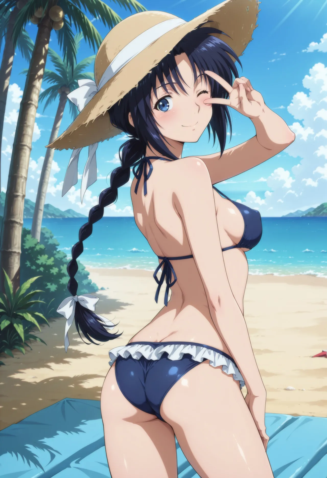 Moke Ptreon Gold Plan Makimachi Misao Beach Sex Rurouni Kenshin 巻町 操 ビーチセックス るろうに剣心 297Pics Patreon - Image 14