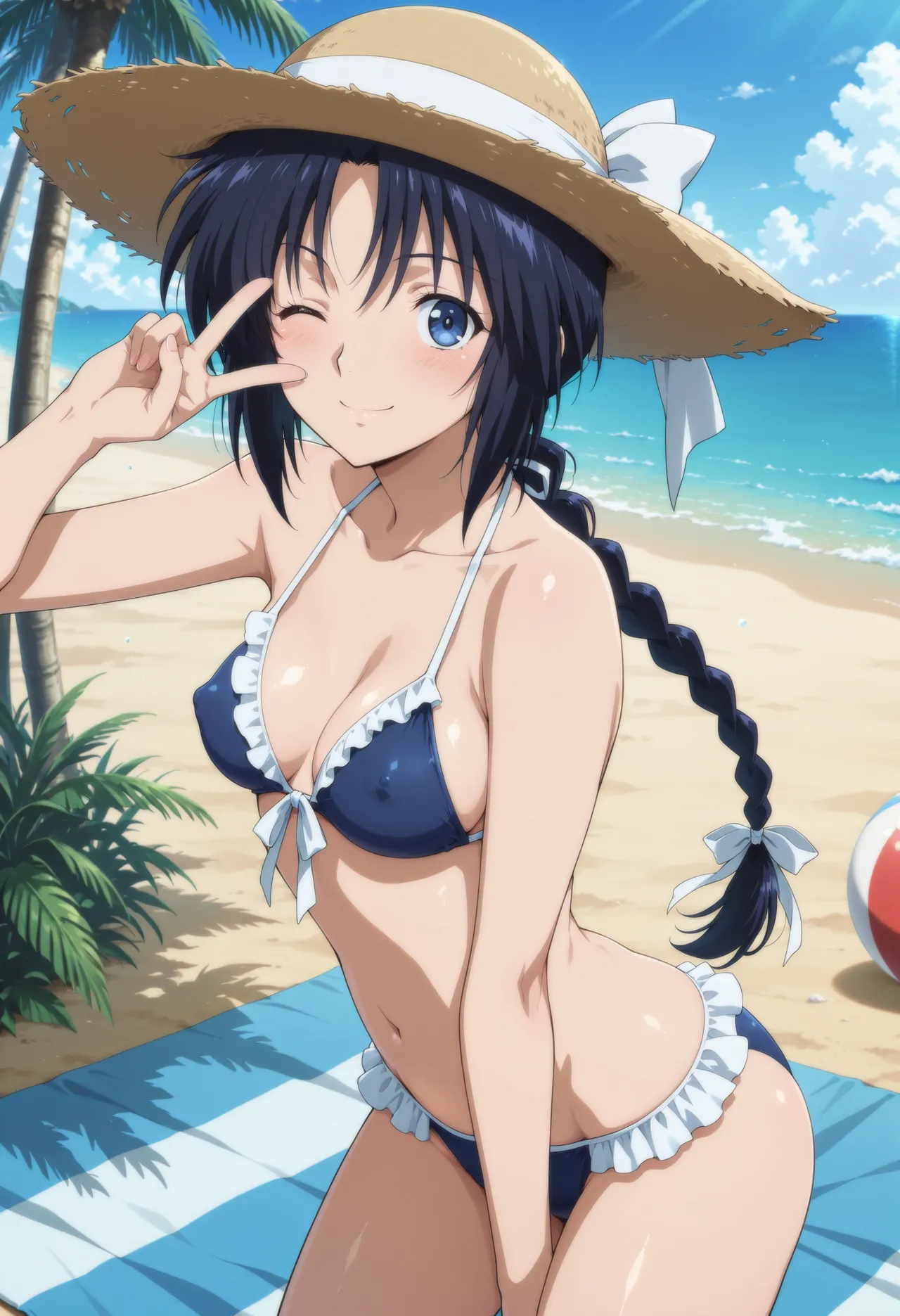 Moke Ptreon Gold Plan Makimachi Misao Beach Sex Rurouni Kenshin 巻町 操 ビーチセックス るろうに剣心 297Pics Patreon - Image 2