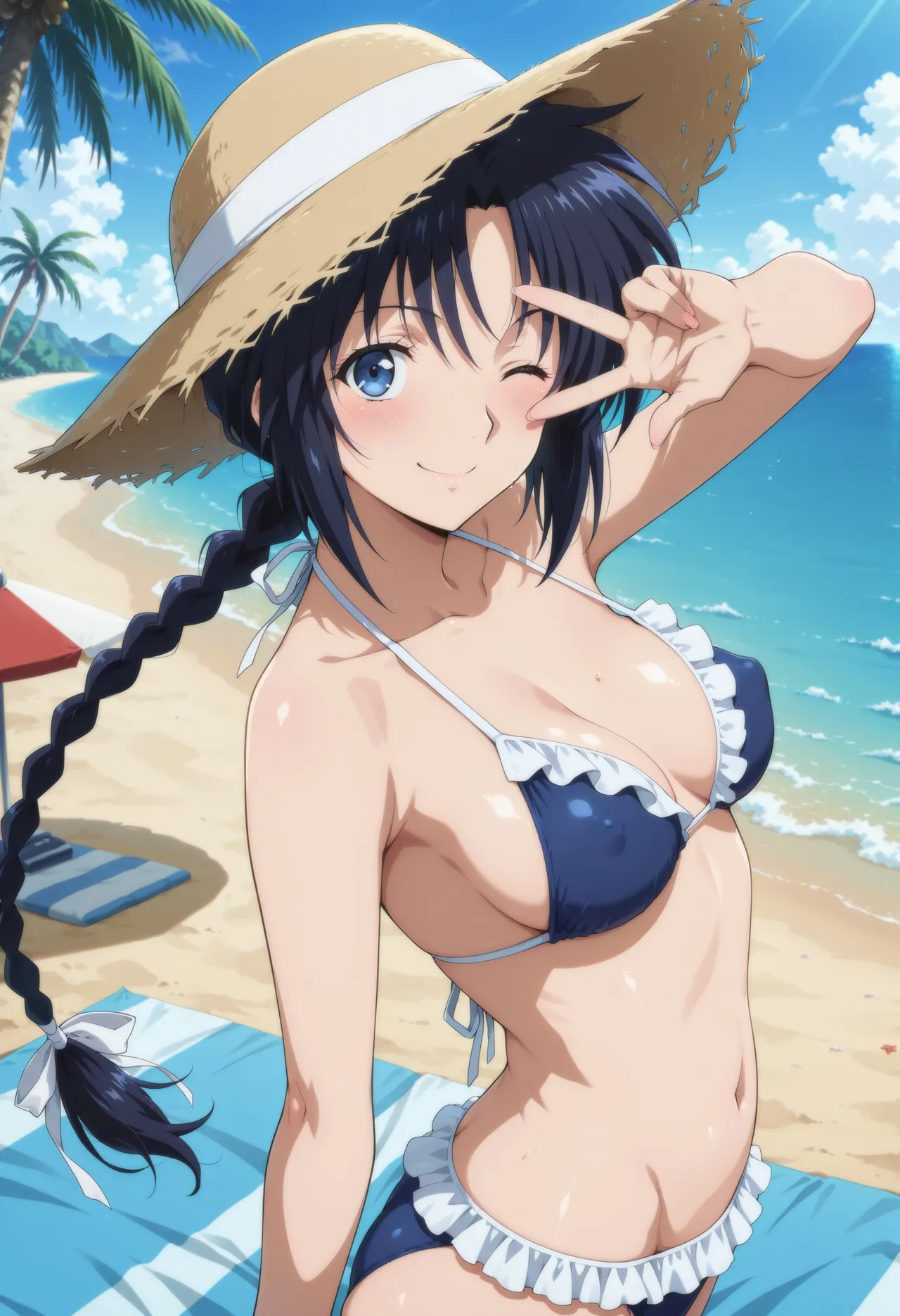 Moke Ptreon Gold Plan Makimachi Misao Beach Sex Rurouni Kenshin 巻町 操 ビーチセックス るろうに剣心 297Pics Patreon - Image 3