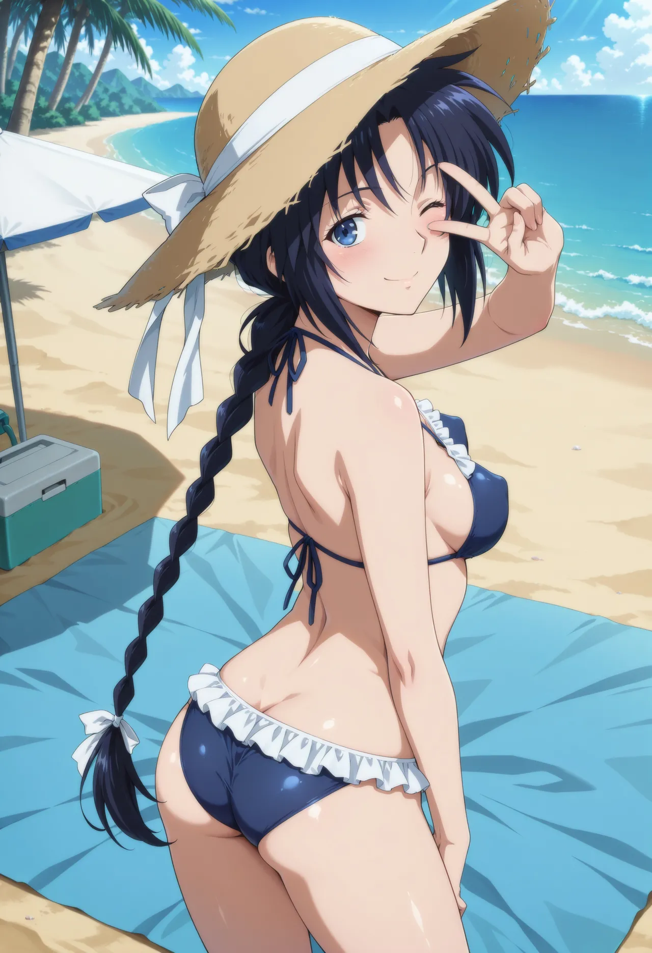 Moke Ptreon Gold Plan Makimachi Misao Beach Sex Rurouni Kenshin 巻町 操 ビーチセックス るろうに剣心 297Pics Patreon - Image 9
