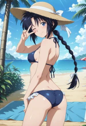 Moke Ptreon Gold Plan Makimachi Misao Beach Sex Rurouni Kenshin 巻町 操 ビーチセックス るろうに剣心 297Pics Patreon - Page 13