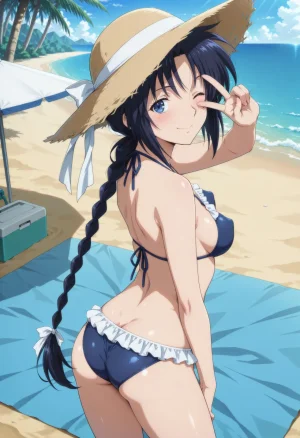 Moke Ptreon Gold Plan Makimachi Misao Beach Sex Rurouni Kenshin 巻町 操 ビーチセックス るろうに剣心 297Pics Patreon - Page 9