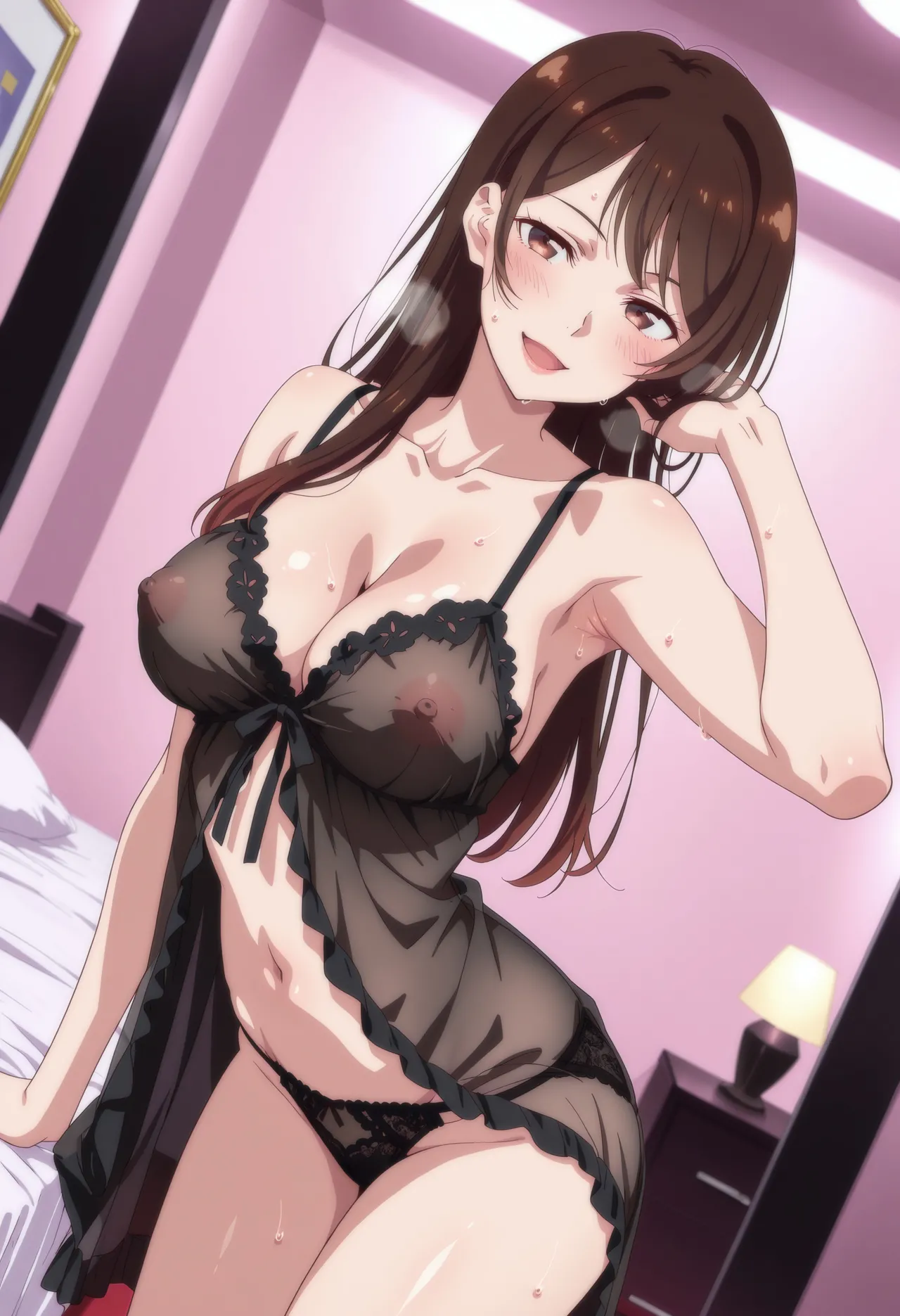 Moke Ptreon Mizuhara Chizuru Naughty boobs Rent-a-Girlfriend 水原千鶴 エロおっぱい 166Pics Patreon - Image 10