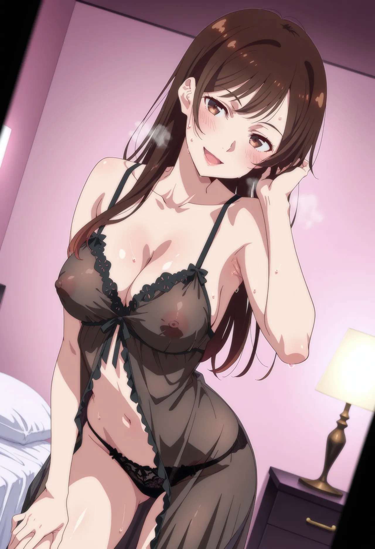 Moke Ptreon Mizuhara Chizuru Naughty boobs Rent-a-Girlfriend 水原千鶴 エロおっぱい 166Pics Patreon - Image 27