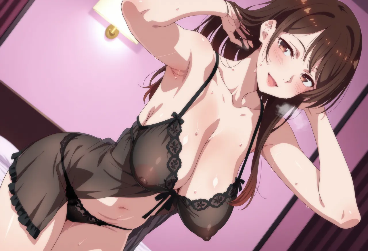 Moke Ptreon Mizuhara Chizuru Naughty boobs Rent-a-Girlfriend 水原千鶴 エロおっぱい 166Pics Patreon - Image 30