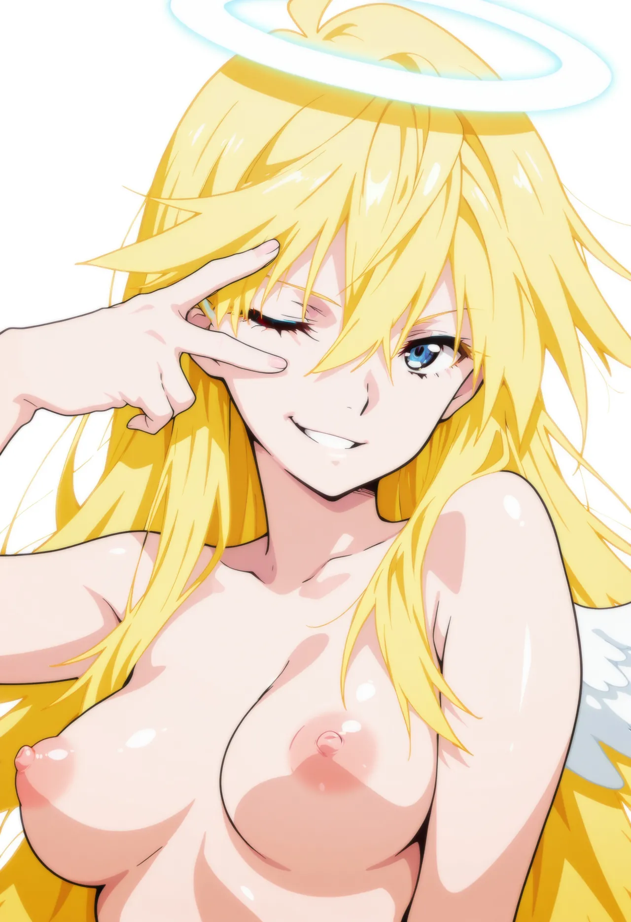 Moke Ptreon Panty Stocking Nude パンティ ストッキング ヌード Panty Stocking with Garterbelt 127Pics Patreon - Image 7