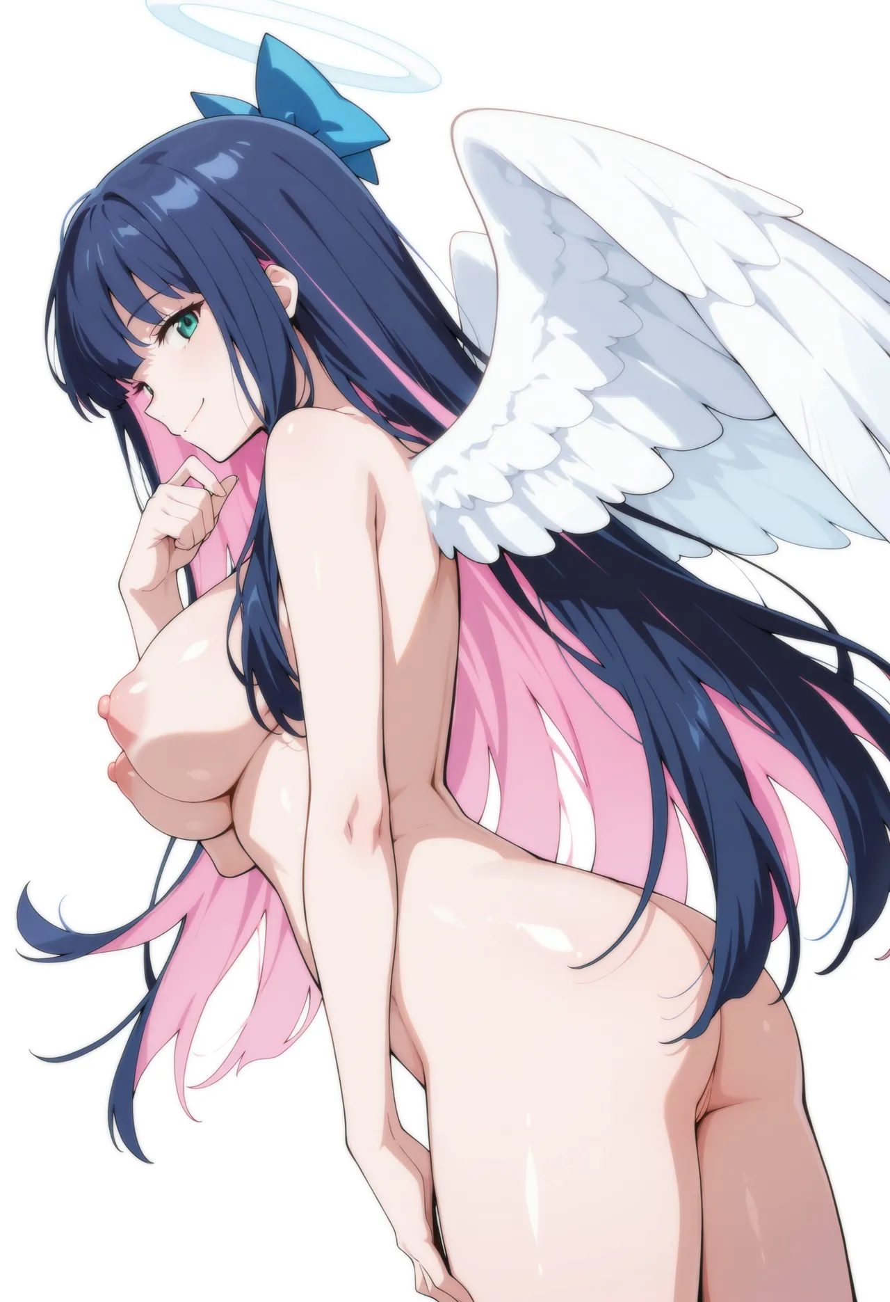 Moke Ptreon Panty Stocking Nude パンティ ストッキング ヌード Panty Stocking with Garterbelt 127Pics Patreon - Image 94