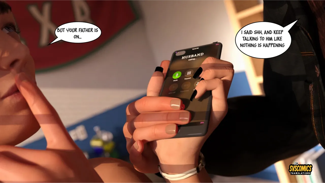 Mom On The Phone Bold Bash Studios Ongoing - Image 3