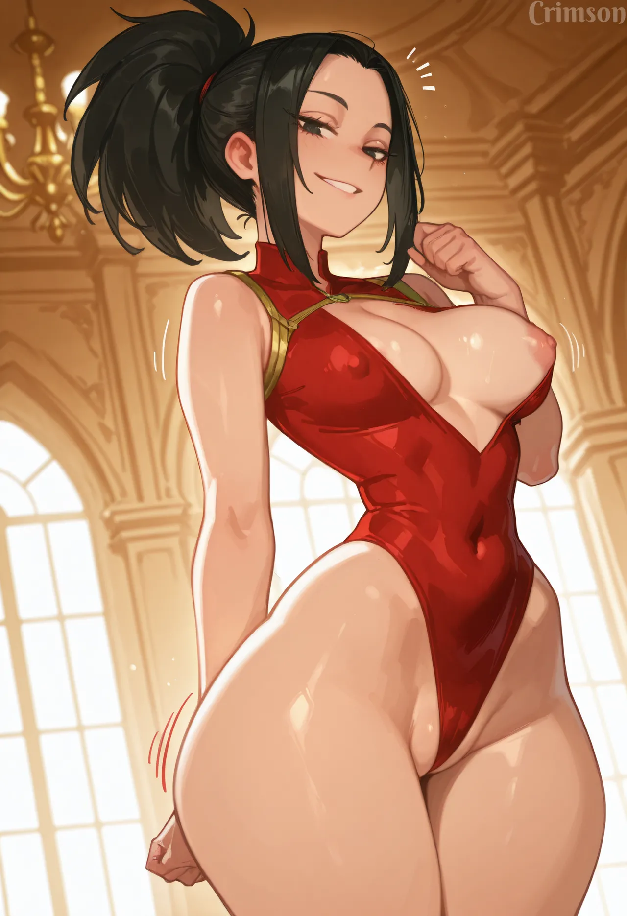 Momo Yaoyorozu CrimsonVoidAI - Image 1