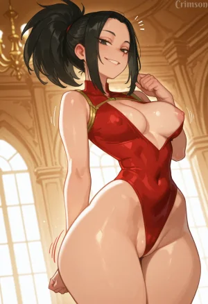 Momo Yaoyorozu CrimsonVoidAI Thumbnail