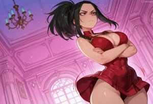 Momo Yaoyorozu CrimsonVoidAI - Page 109