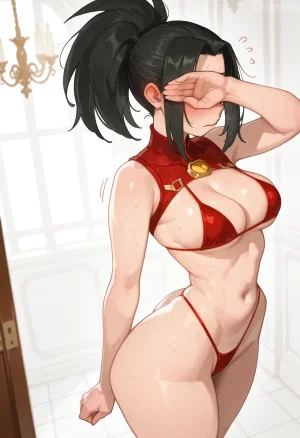Momo Yaoyorozu CrimsonVoidAI - Page 12