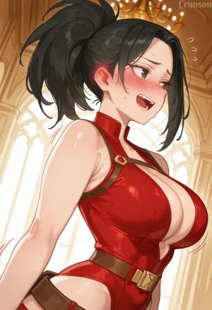 Momo Yaoyorozu CrimsonVoidAI - Page 34