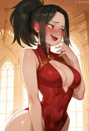 Momo Yaoyorozu CrimsonVoidAI - Page 80