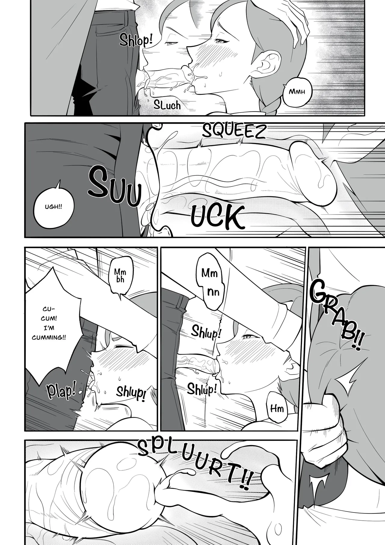 MonsterShake Sayuri Milkshake, ER0POPO Lewd Red Riding Hood Chapter 1 English - Image 5