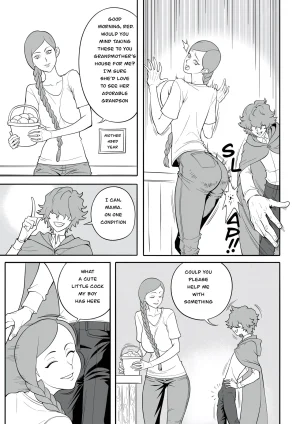 MonsterShake Sayuri Milkshake, ER0POPO Lewd Red Riding Hood Chapter 1 English - Page 3