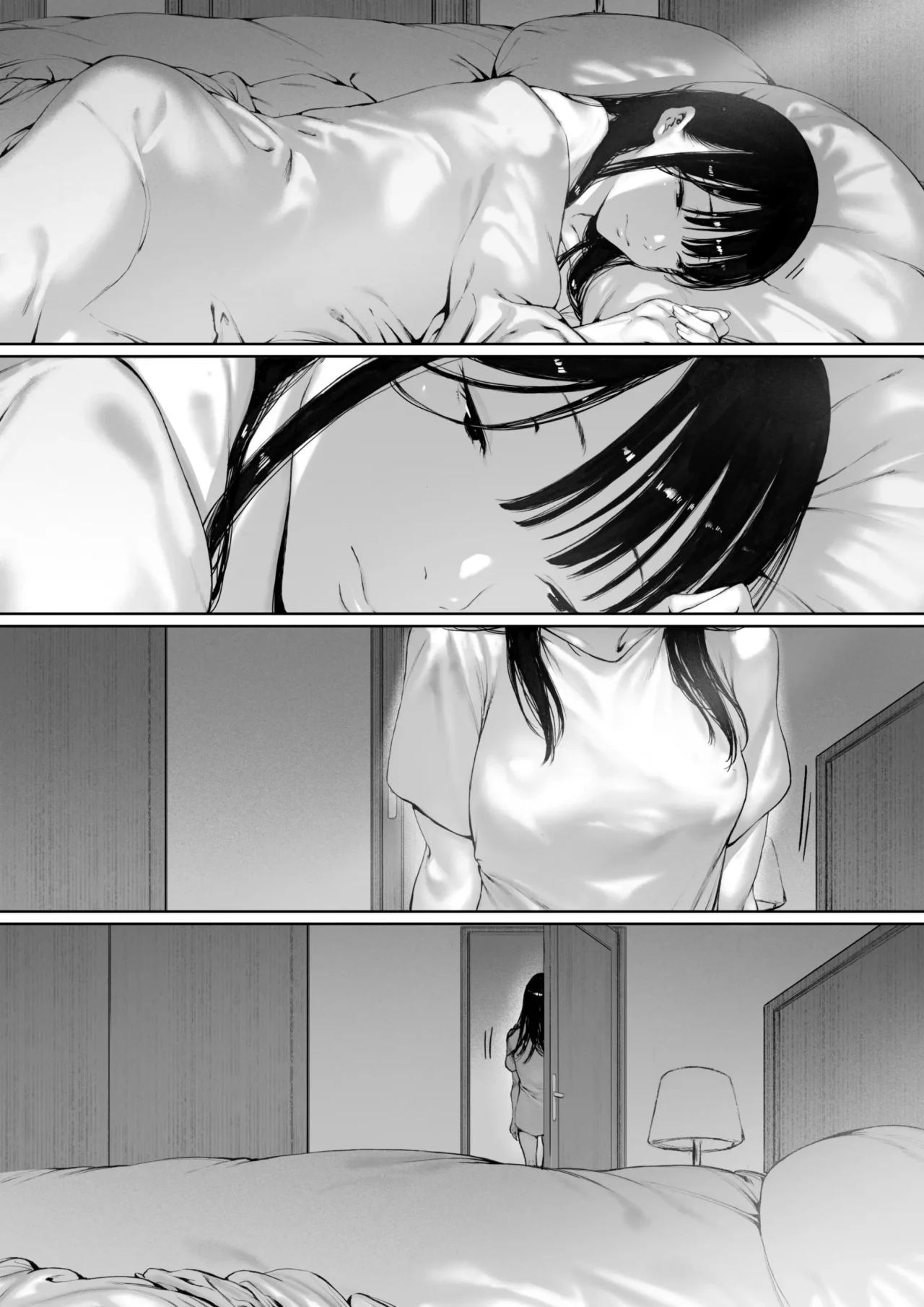 Morita Shiki Gifu To Doukyou Suru Ni Natta Shiawase Na Shinkon Seikatsu O Okuro Hazu Datta No Ni 3Se Suponía que Yo Vivía la Feliz Vida de Recién Casada, Pero Terminé... Siendo Violada por mi Suegro. 3 Spanish Digital - Image 3