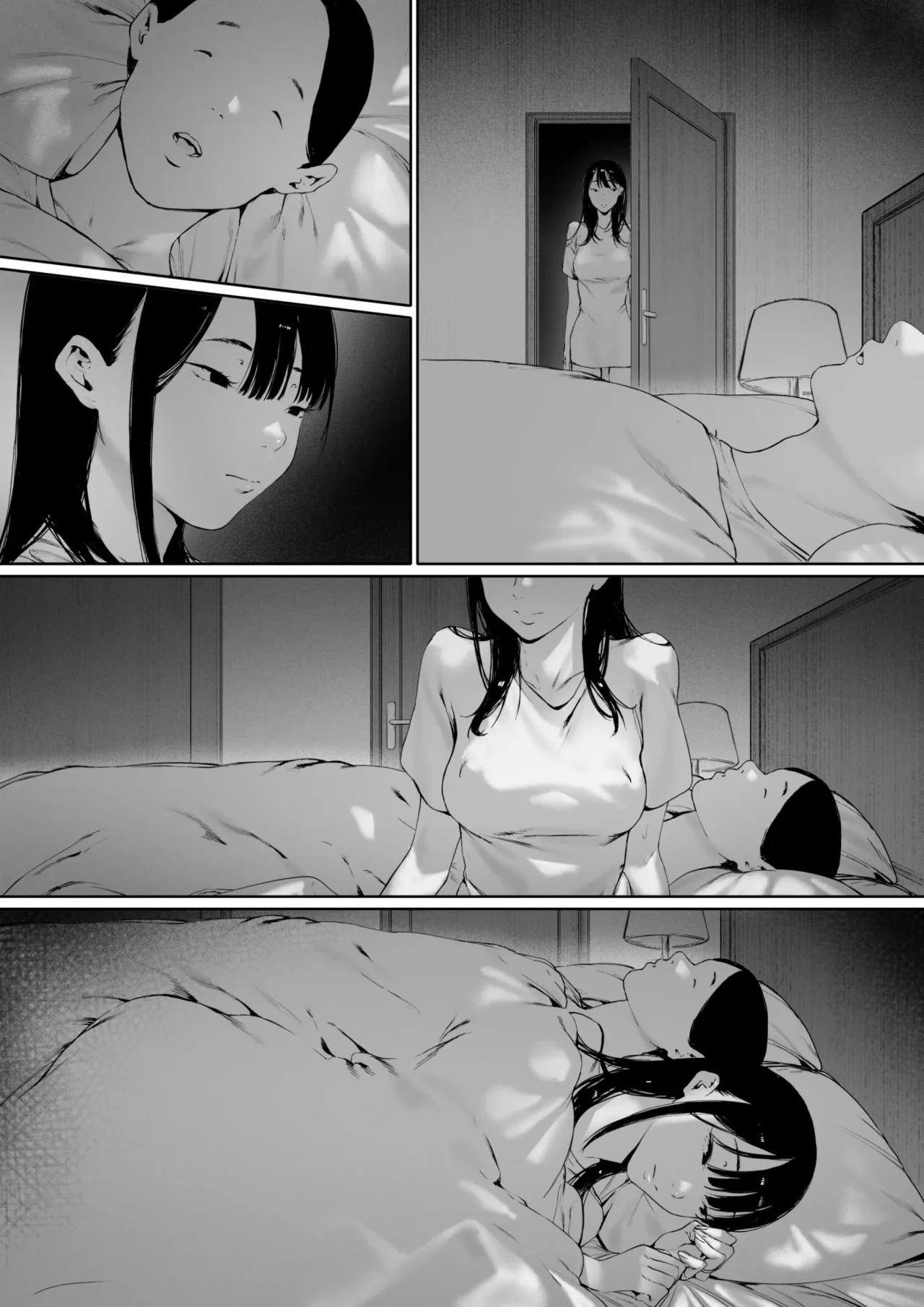 Morita Shiki Gifu To Doukyou Suru Ni Natta Shiawase Na Shinkon Seikatsu O Okuro Hazu Datta No Ni 3Se Suponía que Yo Vivía la Feliz Vida de Recién Casada, Pero Terminé... Siendo Violada por mi Suegro. 3 Spanish Digital - Image 43