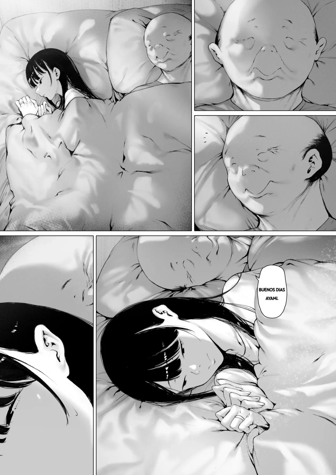 Morita Shiki Gifu To Doukyou Suru Ni Natta Shiawase Na Shinkon Seikatsu O Okuro Hazu Datta No Ni 3Se Suponía que Yo Vivía la Feliz Vida de Recién Casada, Pero Terminé... Siendo Violada por mi Suegro. 3 Spanish Digital - Image 5